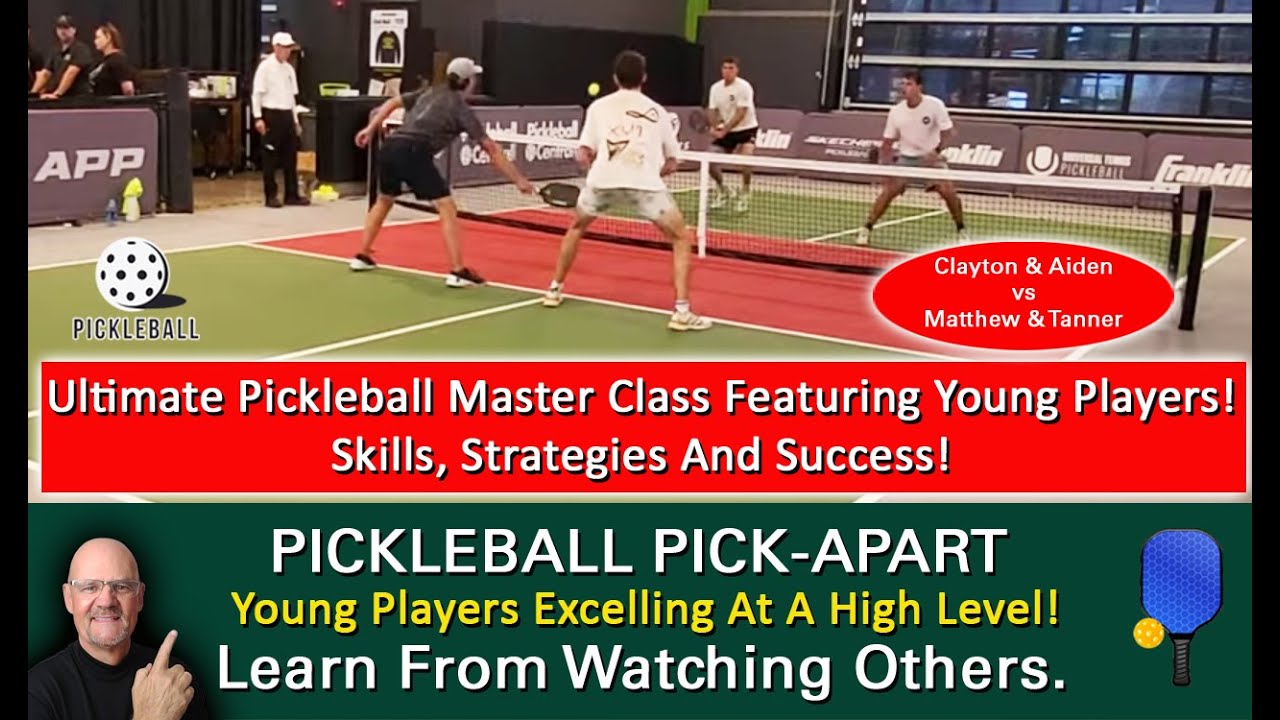 Pickleball! Five Take-Aways From This Game That Will Make You A Better Player! Learn From Watching!