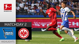 Hertha Berlin — Eintracht Frankfurt 1-1 | Highlights | Matchday 2 – Bundesliga 2022/23