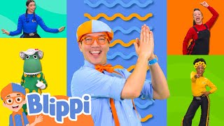 Blippi Wiggle ft. THE WIGGLES! | Blippi BEST HITS COMPILATION 🎶| Educational Songs For Kids