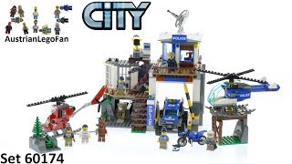 all lego city mountain police compilation speed build construction toy