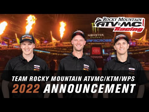 Rocky Mountain ATV/MC ANNOUNCES ITS TEAM for the 2022 Supercross Season!