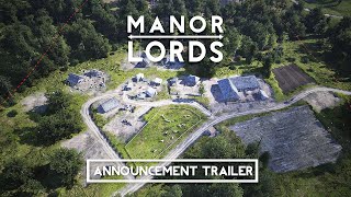 Manor Lords - Announcement Trailer | Medieval RTS/Citybuilder