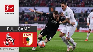 🔴 LIVE | 1. FC Köln — FC Augsburg | Matchday 15 – Bundesliga 2021/22