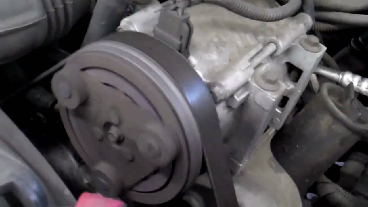 Noisy air condenser bearings ford #9