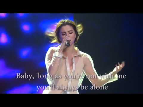 Selena Gomez - Feel me on Revival tour (lyrics)