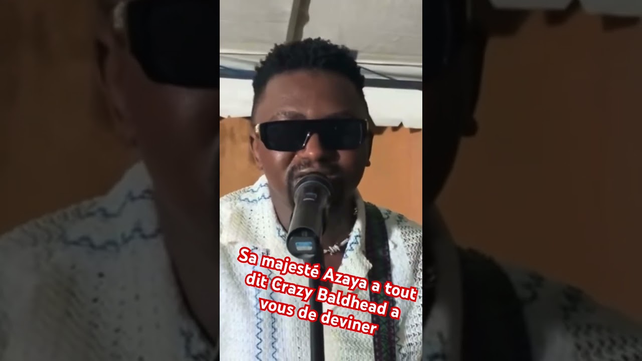 🛑Sa majesté Azaya a tout dit Crazy Baldhead