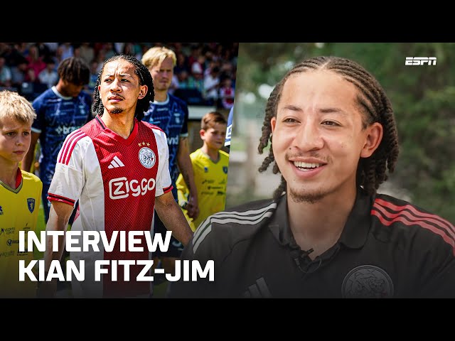 KIAN FITZ-JIM gaat vol voor kans onder Heitinga: "Wil vaste basisspeler worden" 📈