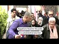 Egyptians head to polls in presidential election  - 00:47 min - News - Video