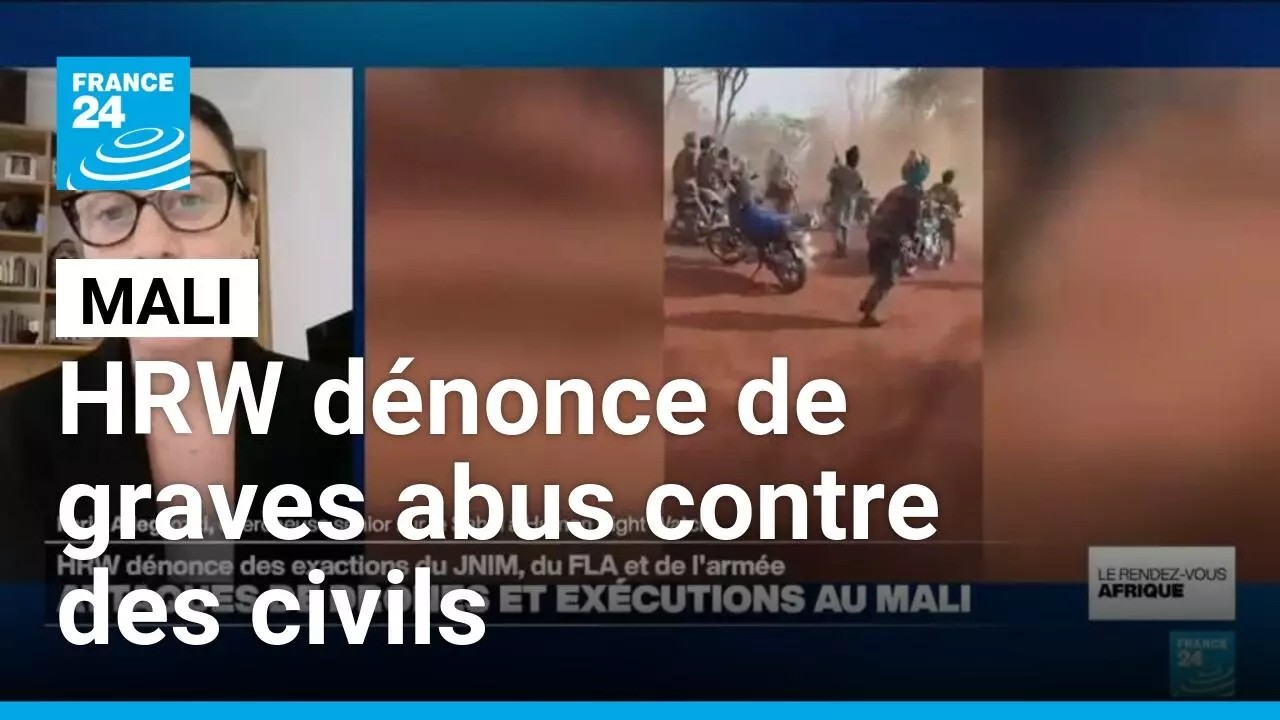 Mali : HRW dénonce de graves abus contre des civils depuis les attaques d'avril • FRANCE 24