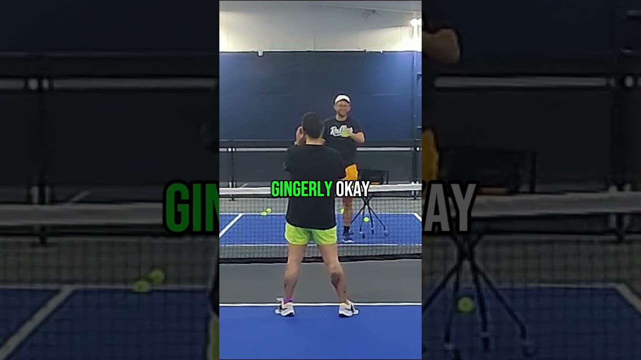 Hit it Gingerly and make it comeback to you.