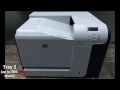 HP LaserJet 500 Color M551n Printer Unboxing