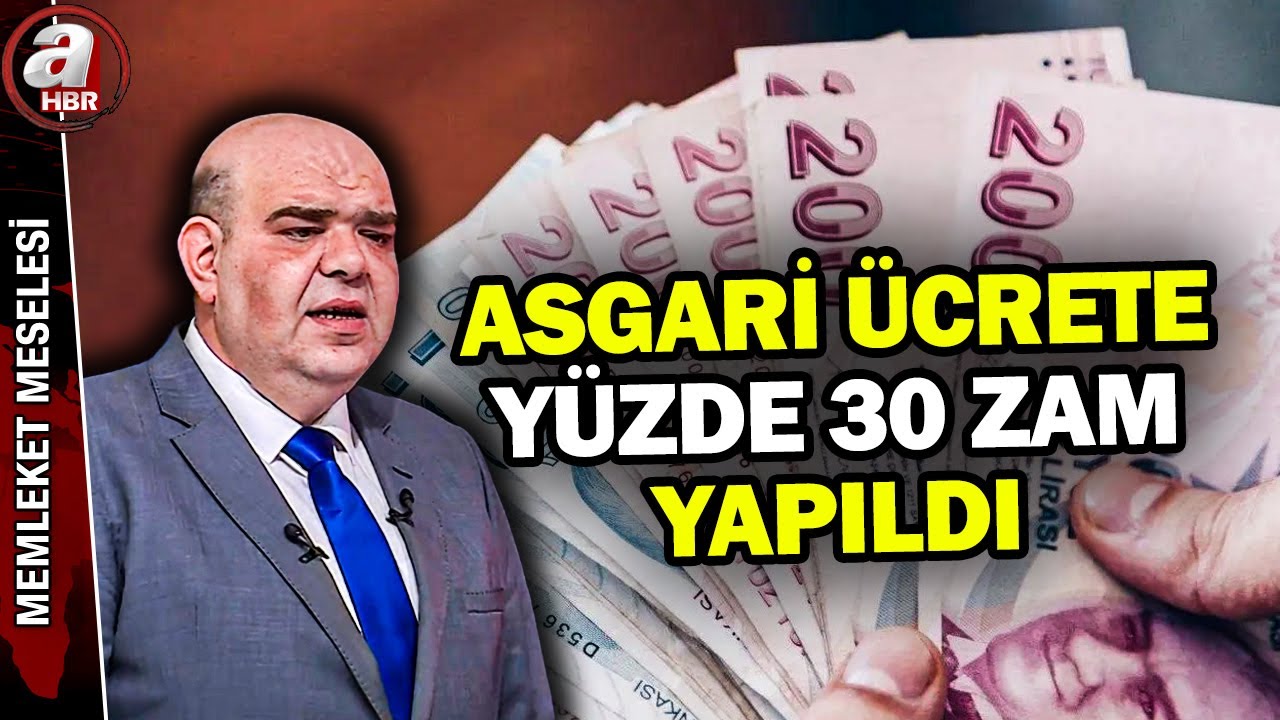 Asgari ücrete yüzde 30 zam yapıldı | İşte yıllara göre asgari ücret... | A Haber