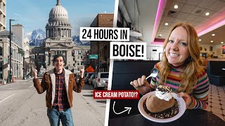 Our PERFECT Day in Boise, Idaho! Top Things to Do + Tasting DELICIOUS Local Food! 😍