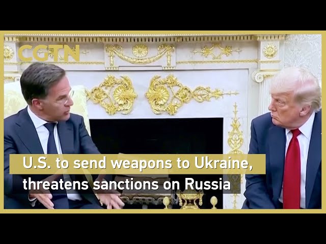 U.S. to send weapons to Ukraine, threatens sanctions on Russia