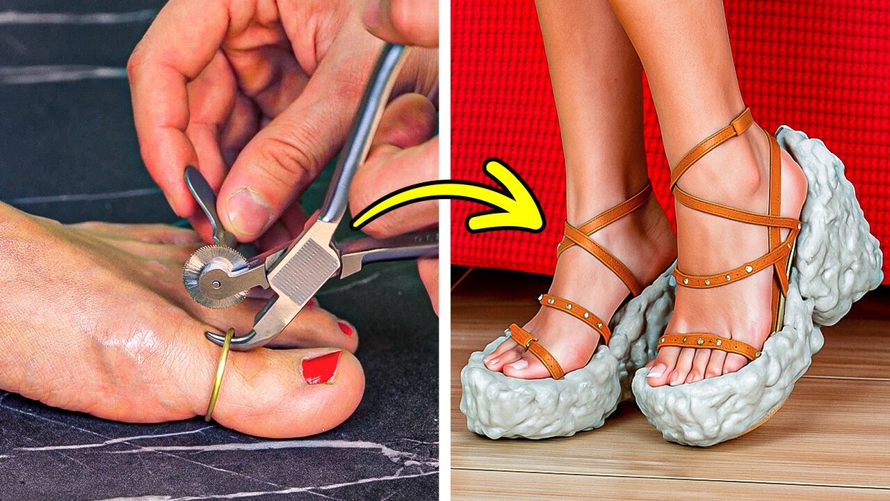Don’t Throw Out Your Old Sandals Until You Watch This! 👡🔥