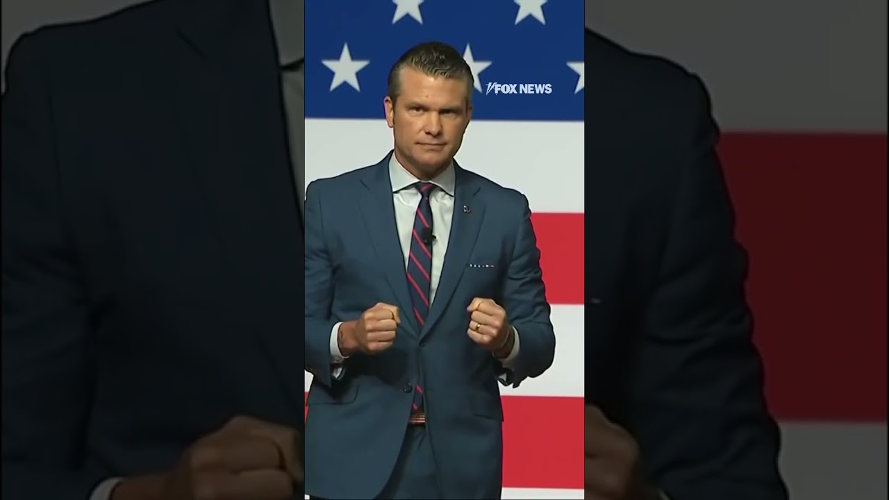 Hegseth sends bold message to top military brass: 'We are done with that s---' #shorts #foxnews #us
