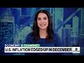 U.S. inflation edged up in December  - 02:16 min - News - Video
