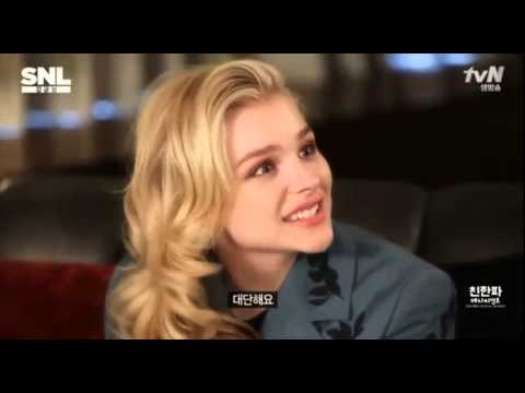 SNL KOREA - Chloe Moretz (Eng Subtitle)