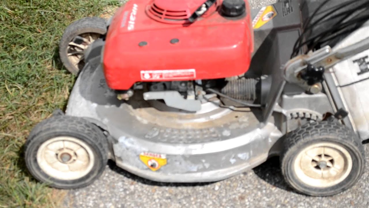 Honda hr215 lawnmower repairs #1