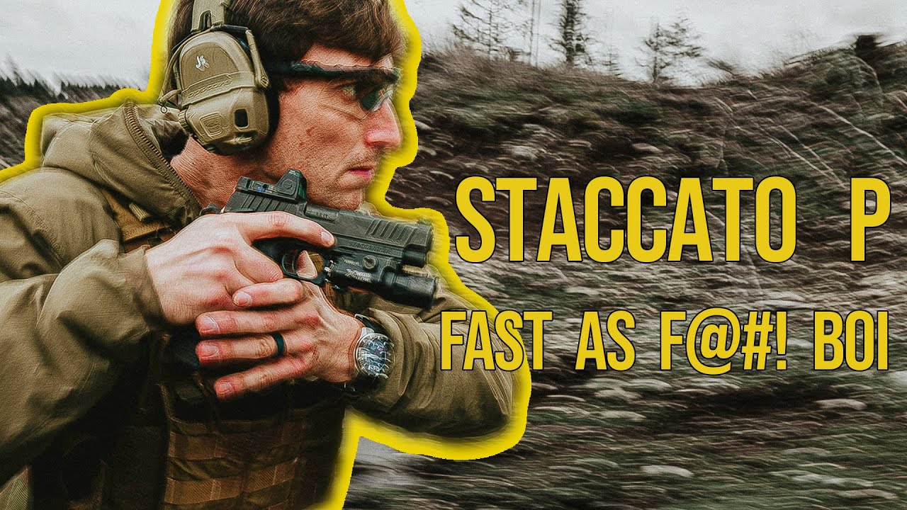 Staccato, the fastest service pistol.