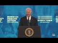 LIVE: Biden speaks at Everytowns gun violence prevention conference | NBC News  - 26:25 min - News - Video