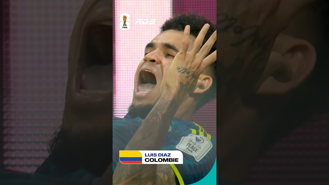 Luis Díaz redonne les devants à la Colombie! 🔥 #FIFAWORLDCUP2026