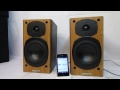 Tannoy Speakers mercury m1 book shelf loud speakers 15 - 75 watts