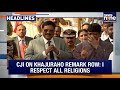 Top Headlines: CJI Gavai Clarifies Vishnu Idol Remark | Thar SUV Rams Woman Caught on CCTV | News9