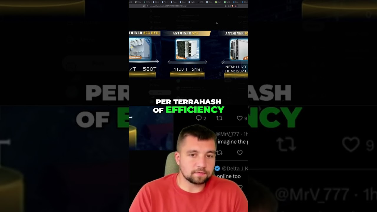 Antminer S23: Faster Mining, Cooling Types & Efficiency Explained! shorts
