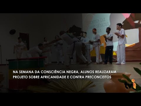 Vídeo: Na semana da Consciência Negra, alunos realizaram projeto sobre africanidade e contra preconceitos