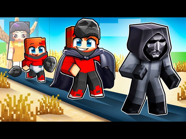 La vie d’un FRONTMAN Squid Game sur Minecraft !