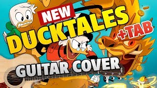 DuckTales 2017 Theme Song (Fingerstyle Guitar Cover, Guitar Tabs, Lyrics)