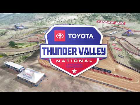 2021 Thunder Valley National - Animated Track Map