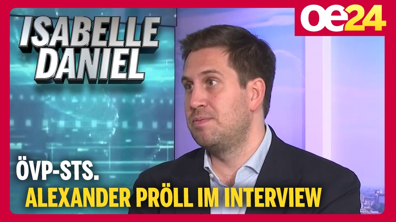 ÖVP-StS. Alexander Pröll im Interview | Isabelle Daniel