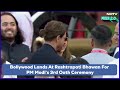 PM Modi Oath-Taking Ceremony | SRK, Rajinikanth To Akshay Kumar: Stars Galore At PMs Oath Ceremony  - 00:52 min - News - Video