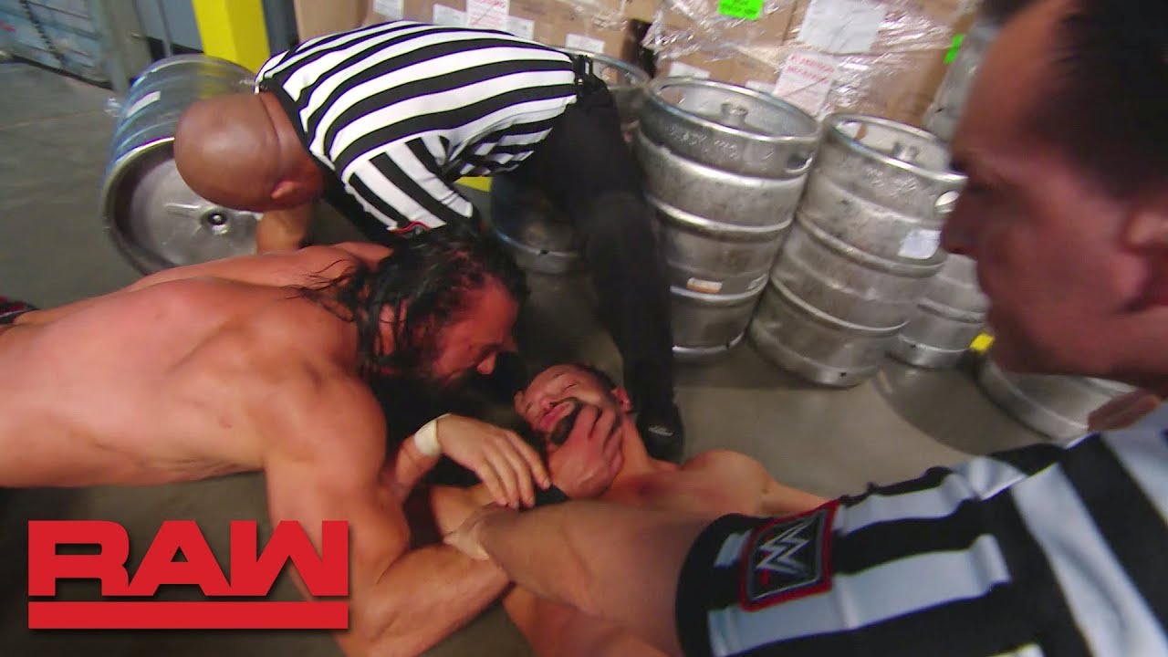 Image result for drew mcintyre backstage ambush