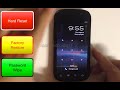 How to Hard Reset Factory Restore Password Wipe the Samsung Galaxy Nexus S by Sprint Tutorial