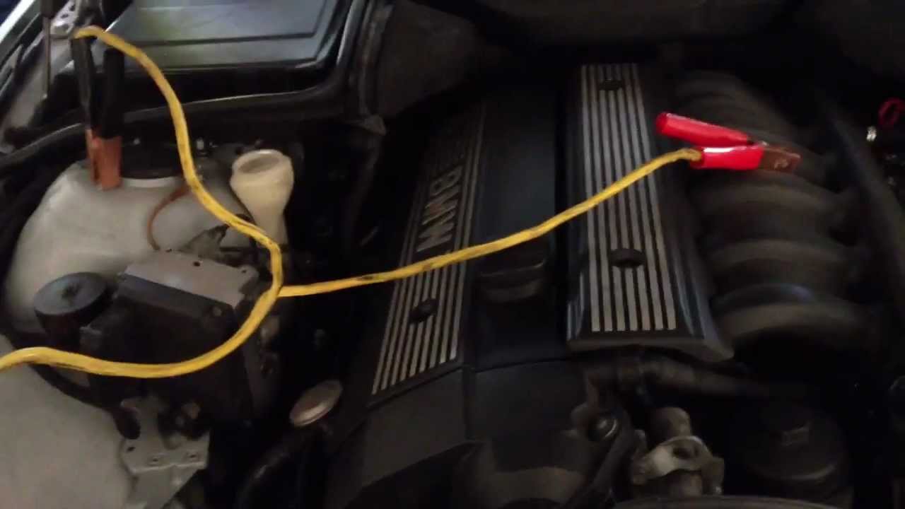 Where is the battery in a 1997 bmw 328i #3