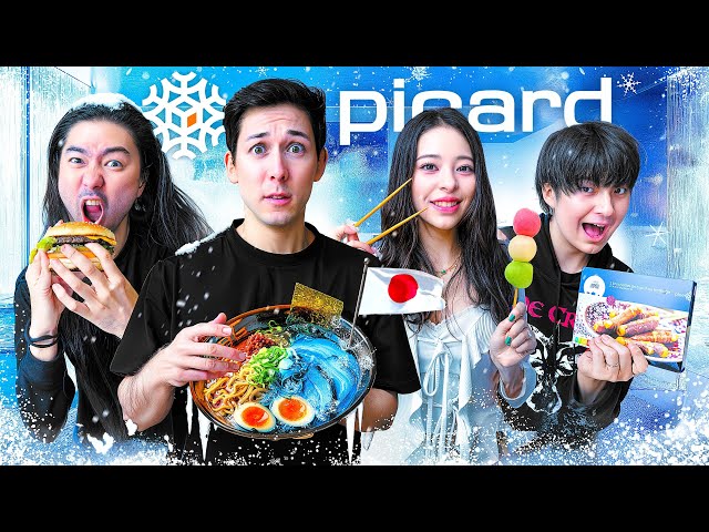 J'emmène des Japonais juger PICARD ❄️ en France