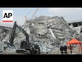 Thai minister hopeful, but time running out for people buried under Bangkok high rise rubble