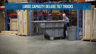 1.0 cubic yard Forkliftable Tilt Truck