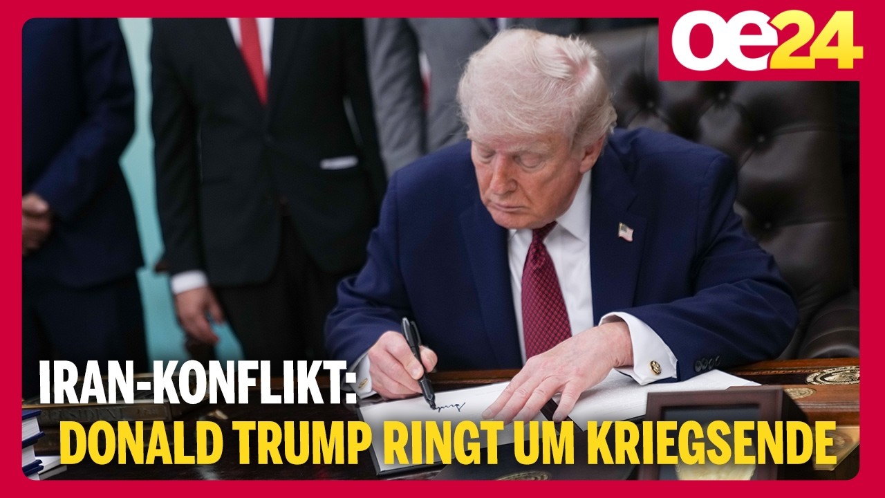 Iran-Konflikt: Donald Trump ringt um Kriegsende