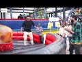 జై మాహిస్మతి | Niharika Bull Ride With Getup Srinu Making Fun @ Thrill City | IndiaGlitzTelugu  - 04:29 min - News - Video