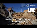 LIVE: Aid is distributed to earthquake survivors in Morocco