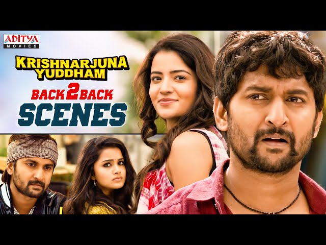Krishnarjuna Yuddham Superhit Movie Scenes | Nani, Anupama | Hindi Dubbed Movie | Aditya Movies