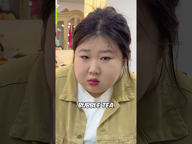 Sadece BUBBLE TEA İçmek İstemişti❗👀🤣
