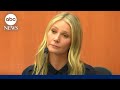 Gwyneth Paltrow testifies in ski crash case | Nightline
