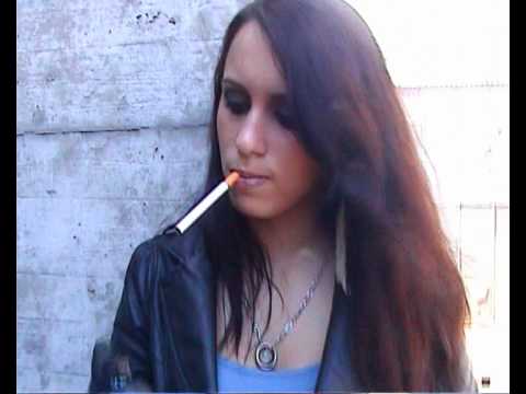 Smoking In Leather