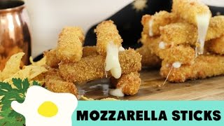 chef telur ala martabak resep Goreng Resep Keju Mozzarella Fried Video ( Recipe Stick