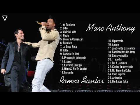 Marc Anthony y Romeo Santos - MIX (EXITOS) | 2016